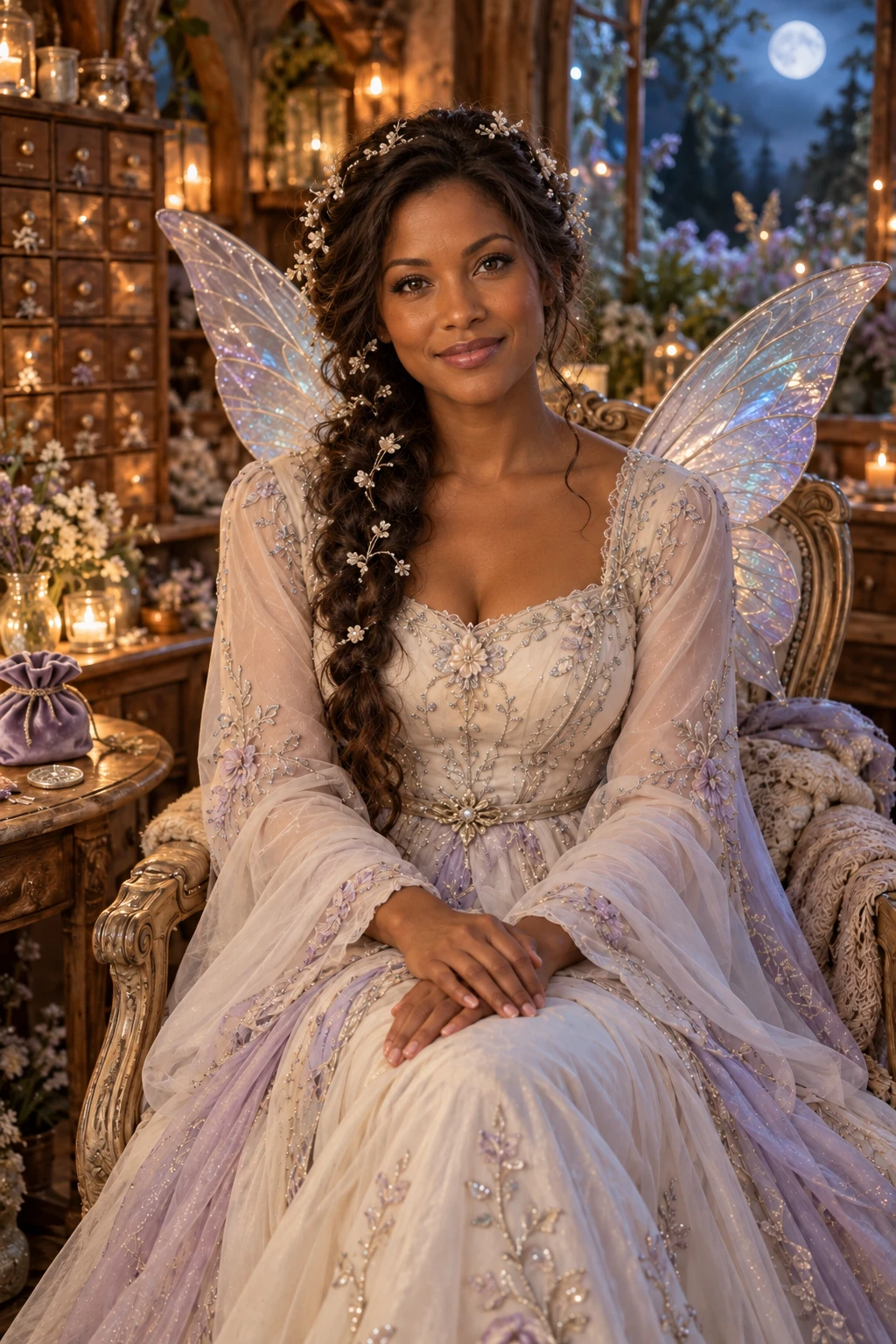 The Tooth Fairy, Look 2 look, AI portrait